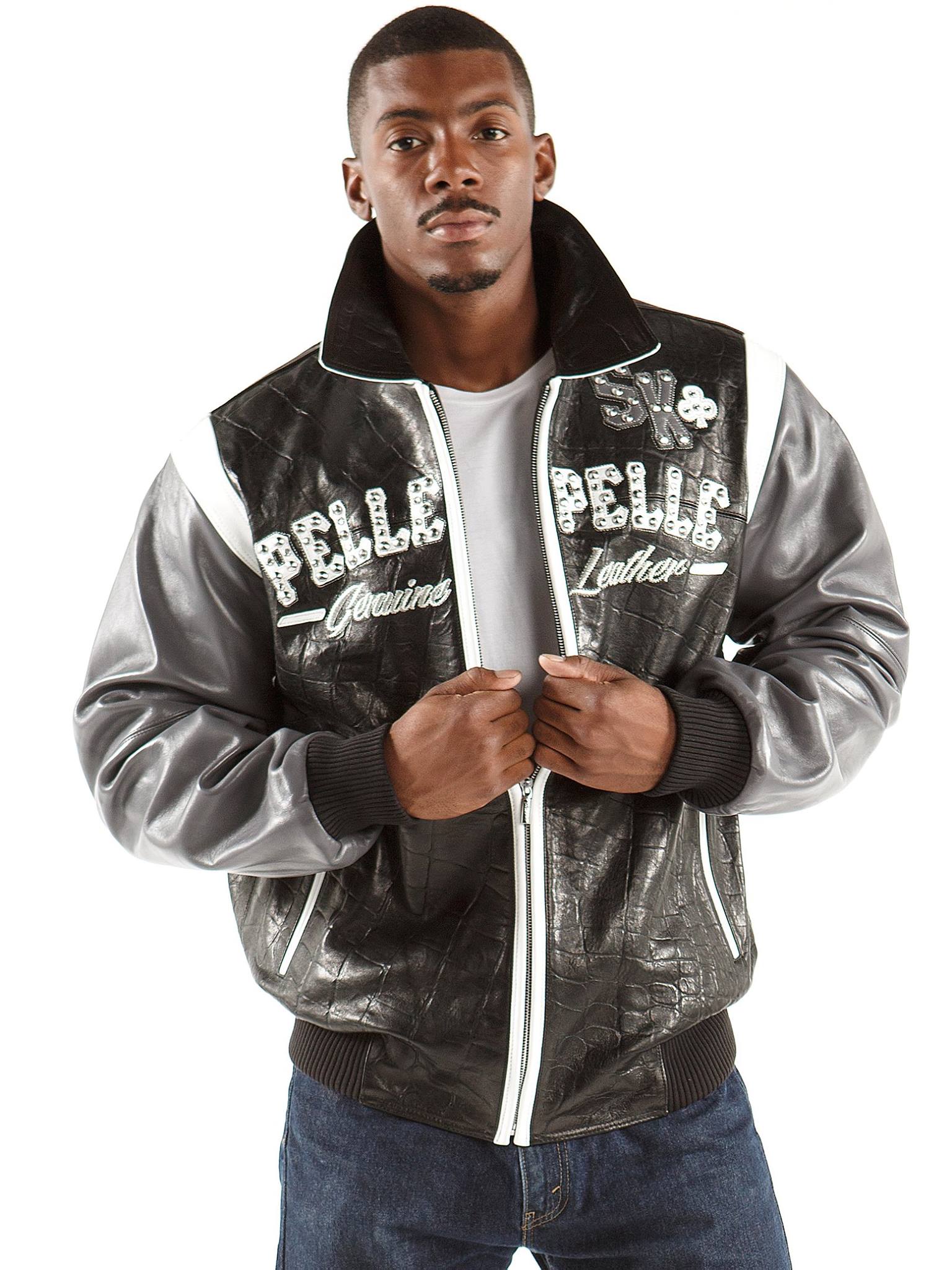 pelle pelle kings black leather jacket, pelle pelle store,black leather jacket