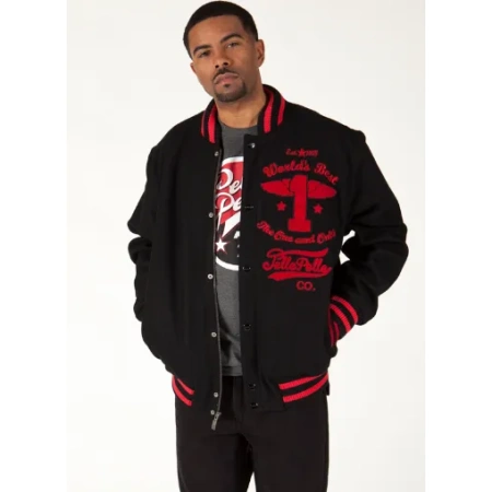 pelle pelle black varsity jacket, pelle pelle store,balck wool jacket