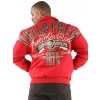 pelle pelle true to our roots red jacket, pelle pelle store,red leather jacket