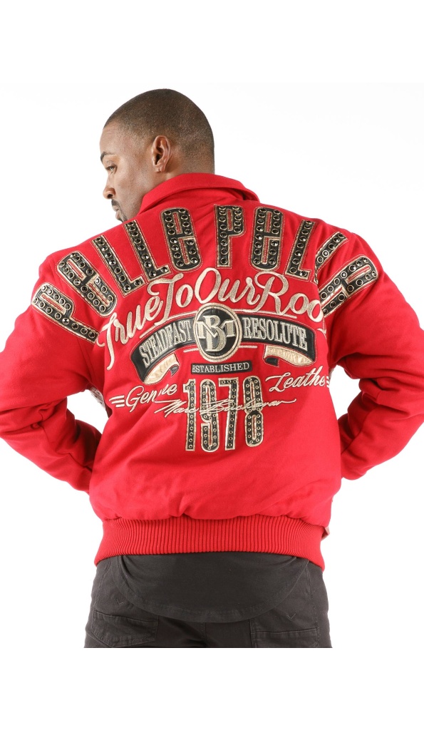 Pelle Pelle True To Our Roots Red Jacket