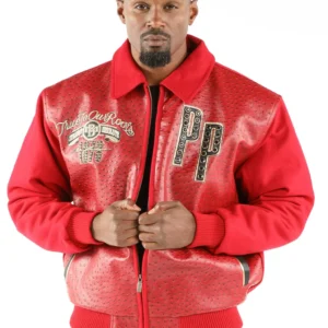 Pelle Pelle True To Our Roots Red Jacket view 2
