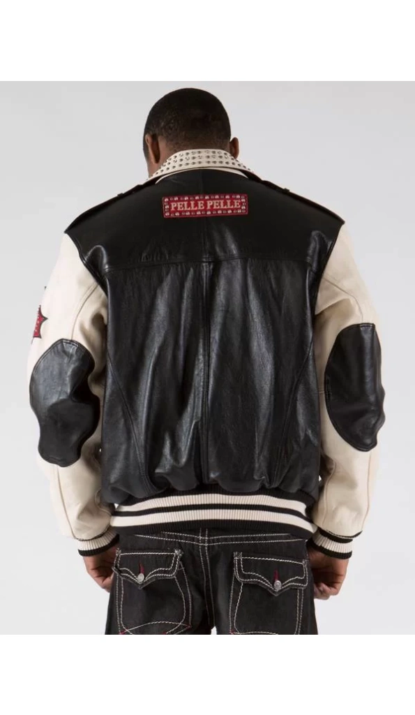 Pelle Pelle Varsity Biker Plush Jacket
