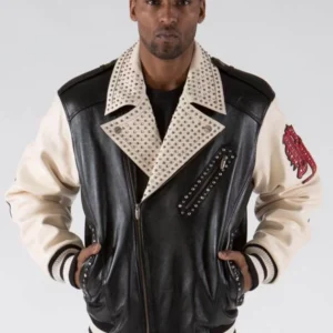 Pelle Pelle Varsity Biker Plush Jacket