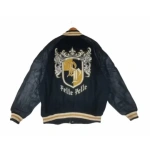 pelle pelle varsity marc buchanan jacket, pelle pelle store, black jacket