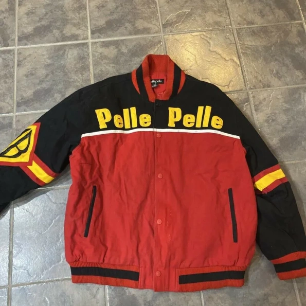 pelle pelle original soda club jacket, pelle pelle store, pelle pelle jacket, red leather jacket