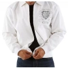 pelle pelle white studded wool jacket , pelle pelle store, pelle pelle jacket, white wool jacket