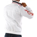 pelle pelle white heritage sport jacket , pelle pelle store, pelle pelle jacket, white wool jacket