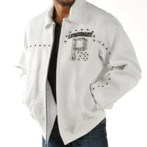 Pelle Pelle White Legendary Leather Jacket view 2