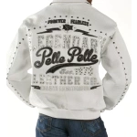 Pelle Pelle White Legendary Leather Jacket, pelle pelle store, pelle pelle jacket, white leather jacket