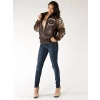 pelle pelle cheetah sleeves brown jacket, pelle pelle store, pelle pelle jacket, brown leather jacket