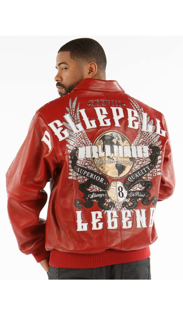 Pelle Pelle World Famous Legend Red Jacket