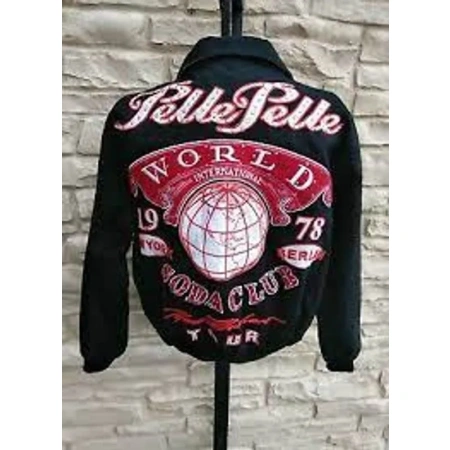 pelle pelle world black soda club jacket , pelle pelle store, pelle pelle jacket, black wool jacket