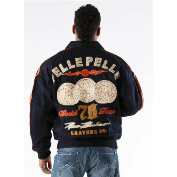 pelle pelle world tour mens wool jacket , pelle pelle store, pelle pelle jacket, navy wool jacket