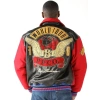 pelle pelle world tour red bomber jacket, pelle pelle store, pelle pelle jacket, red wool jacket