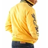 pelle pelle yellow world sport jacket, pelle pelle store, pelle pelle jacket, yellwo wool jacket