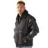 pelle pelle zipper leather jacket, pelle pelle store, pelle pelle jacket, black wool jacket