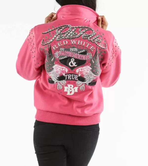 Pelle Pelle Pink True Wool Jacket