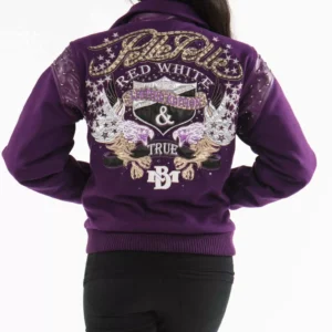 Pelle Pelle Purple True Wool Jacket