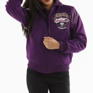 Pelle Pelle Purple True Wool Jacket view 2