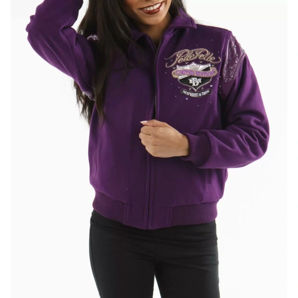 pelle pelle purple true wool jacket, pelle pelle store, pelle pelle jacket, purple wool jacket