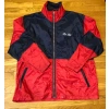 pelle pelle embroidered logo nylon jacket, pelle pelle store, pelle pelle jacket, red jacket