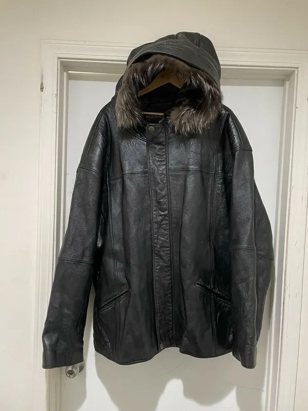 Pelle Pelle Black Leather Jacket