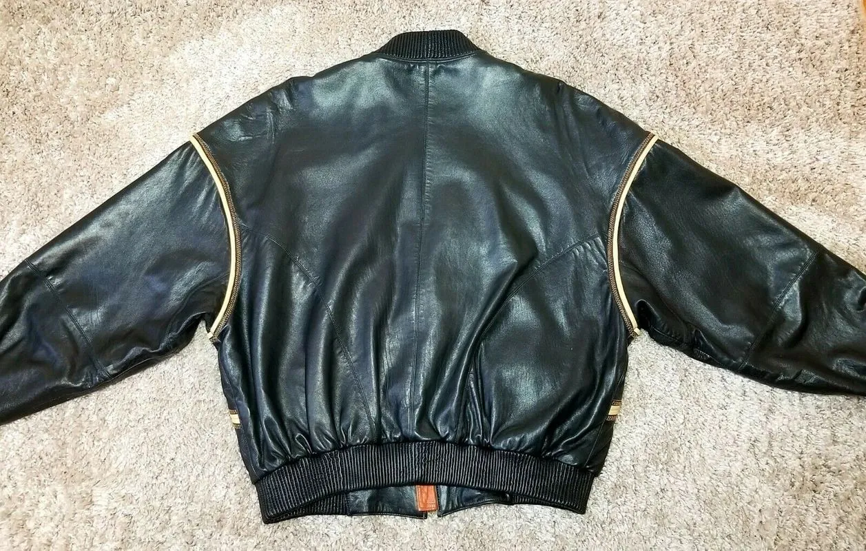 Pelle Pelle Leather Black Jacket