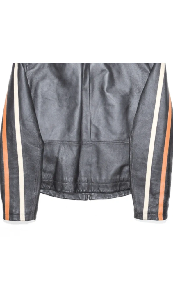 Pelle Pelle Black Biker Leather Jacket
