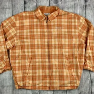Pelle Pelle Orange Check Shirt
