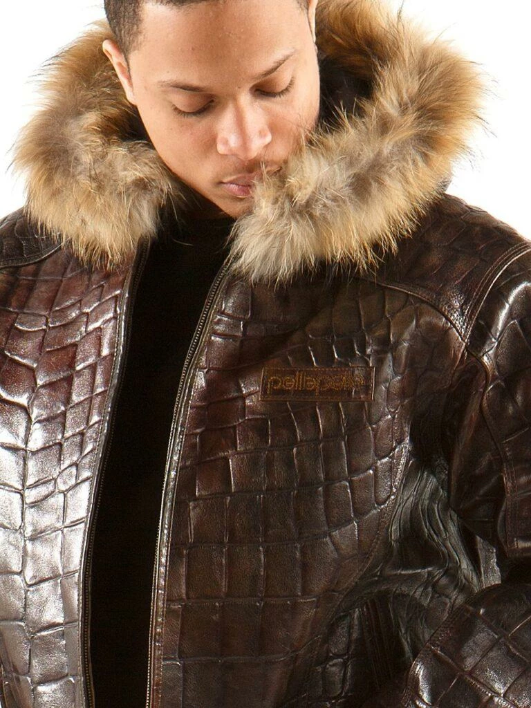 Crocodile skin jacket best sale