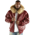 pelle pelle crocodile red leather jacket, pelle pelle store, pelle pelle jacket, red leather jacket