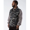 pelle pelle mens dark green camo vest, pelle pelle store, pelle pelle jacket, camo vest