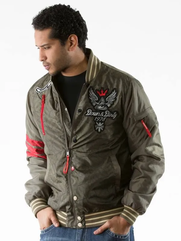 Pelle Pelle Mens Dirty 1978 Bomber Jacket