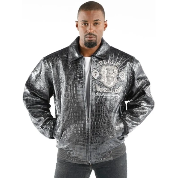 pelle pelle mens prize black jacket, pelle pelle store, pelle pelle jacket, black leather jacket