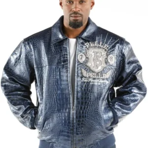 Pelle Pelle Mens Prize Blue Jacket