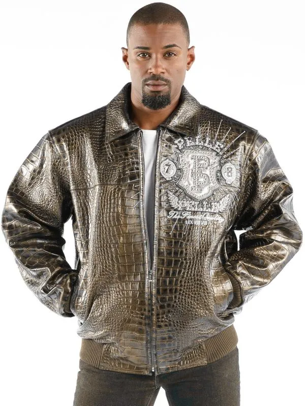 Pelle Pelle Mens Prize Light Brown Jacket