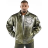 pelle pelle mens prize light green jacket, pelle pelle store, pelle pelle jacket, light green leather jacket