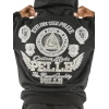 pelle pelle fortune the bold black tracksuit, pelle pelle store, pelle pelle jacket, black hooded tracksuit