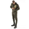 pelle pelle mens fortune olive tracksuit, pelle pelle store, pelle pelle jacket, olive hooded tracksuit