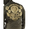 pelle pelle mens fortune olive tracksuit, pelle pelle store, pelle pelle jacket, olive hooded tracksuit