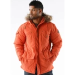 pelle pelle fur hooded orange jacket, pelle pelle store, pelle pelle jacket, orange hooded jacket