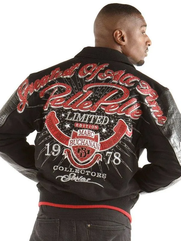 Pelle Pelle Mens Greatest of Black Jacket