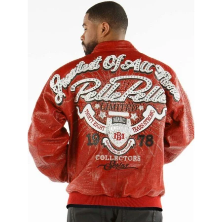 pelle pelle mens greatest red jacket, pelle pelle store, pelle pelle jacket, red leather jacket