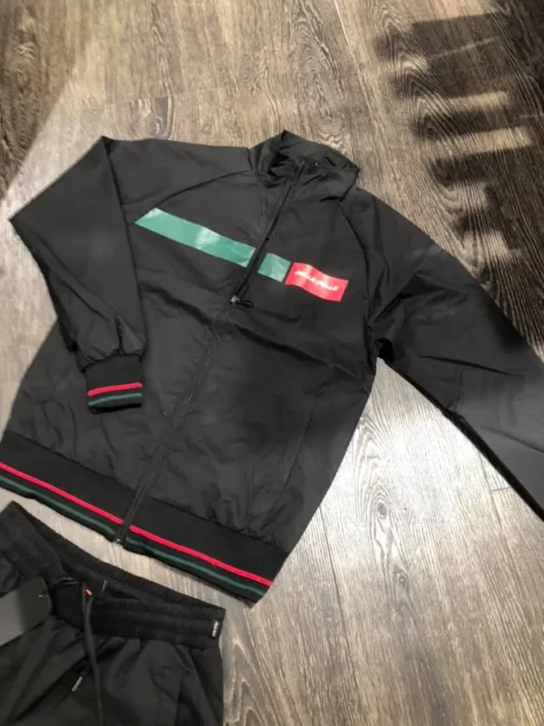 Pelle Pelle Mens Husk Black Tracksuit view 2