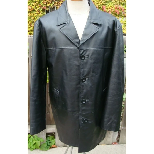 pelle pelle insulated lining leather coat, pelle pelle store, pelle pelle jacket, black leather coat