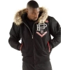 pelle pelle mens legend black jacket, pelle pelle store, pelle pelle jacket, black wool jacket