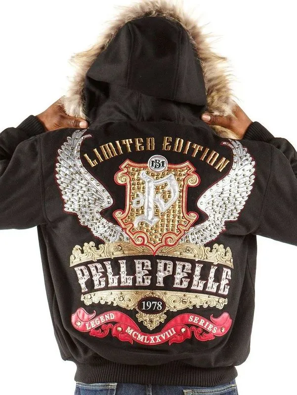Pelle Pelle Mens Legend Black Jacket