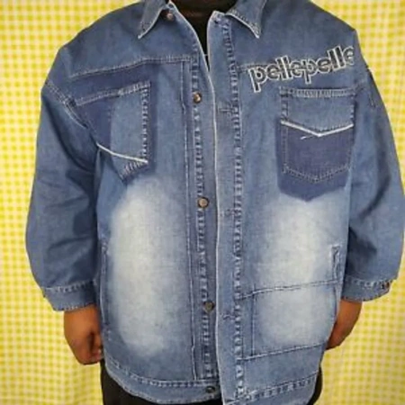 pelle pelle legendary blue denim jacket, pelle pelle store, pelle pelle jacket, blue jacket