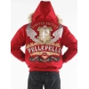 pelle pelle limited edition red jacket, pelle pelle store, pelle pelle jacket, red wool jacket