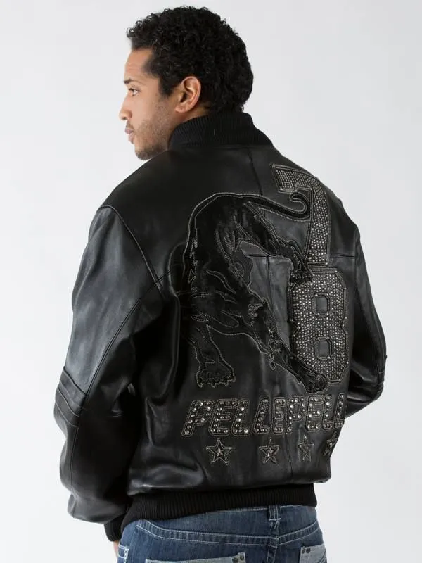 Pelle Pelle Mens Lion 78 Black Jacket view 2